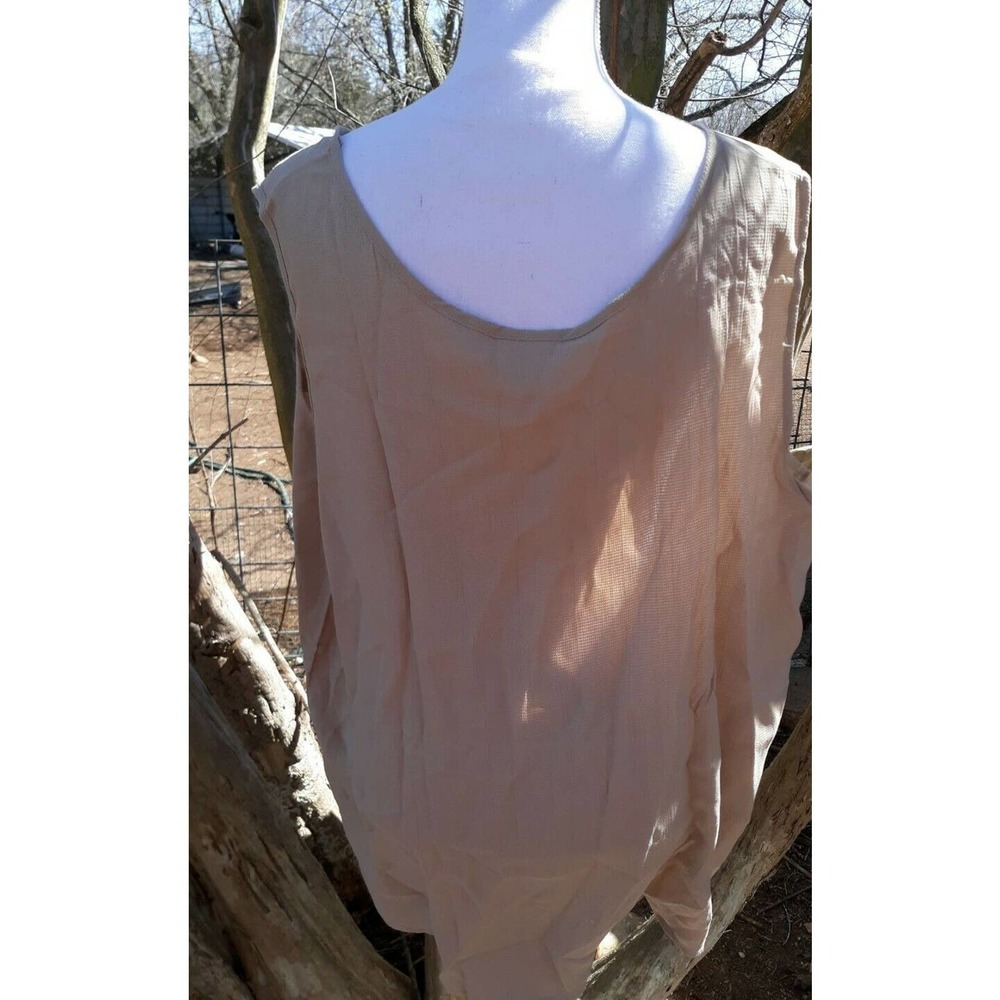 Style Studio 3XL Women’s Plus tank Top Beige